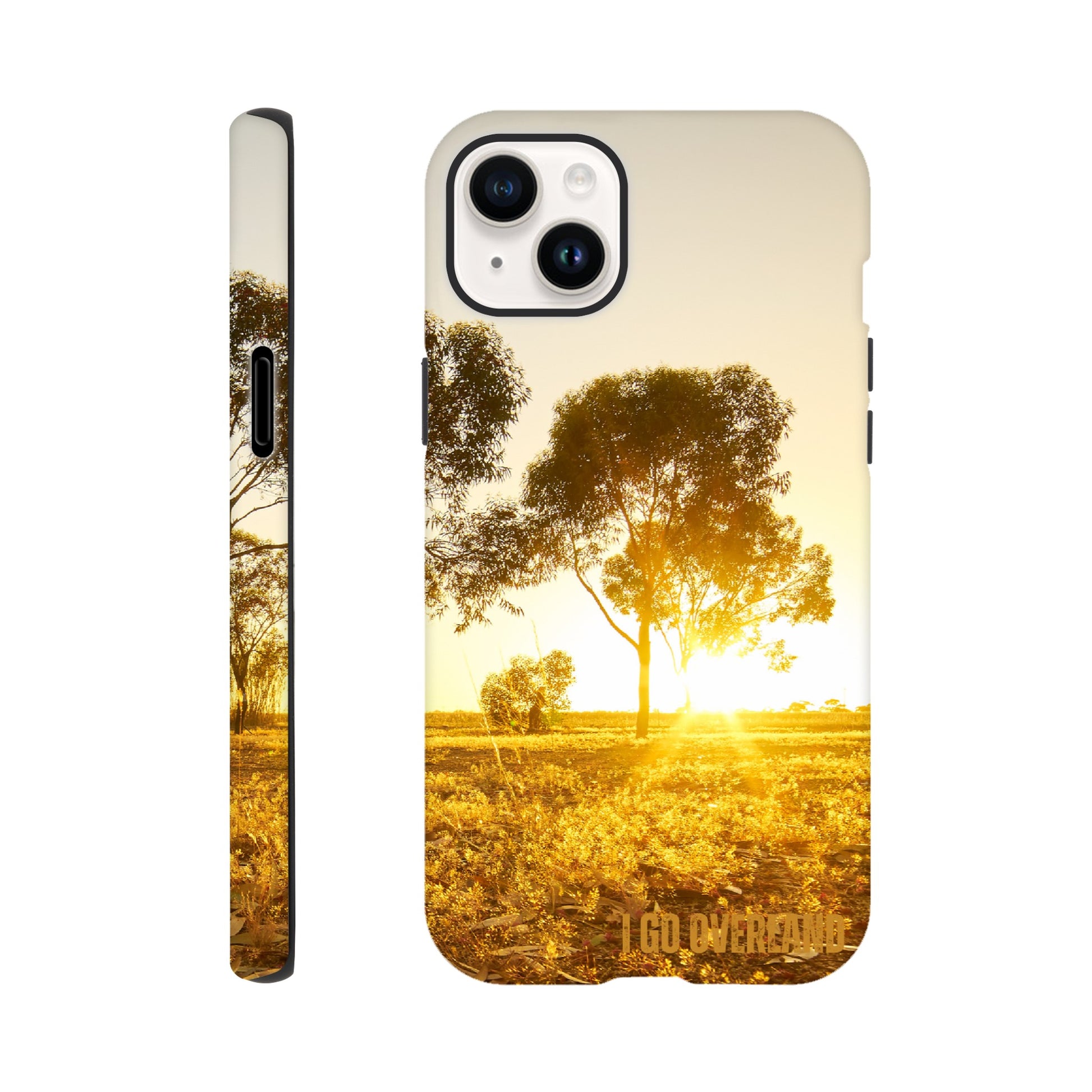 Adventure Phone Cases iPhone Aussie Outback Sunset from I Go Overland Store