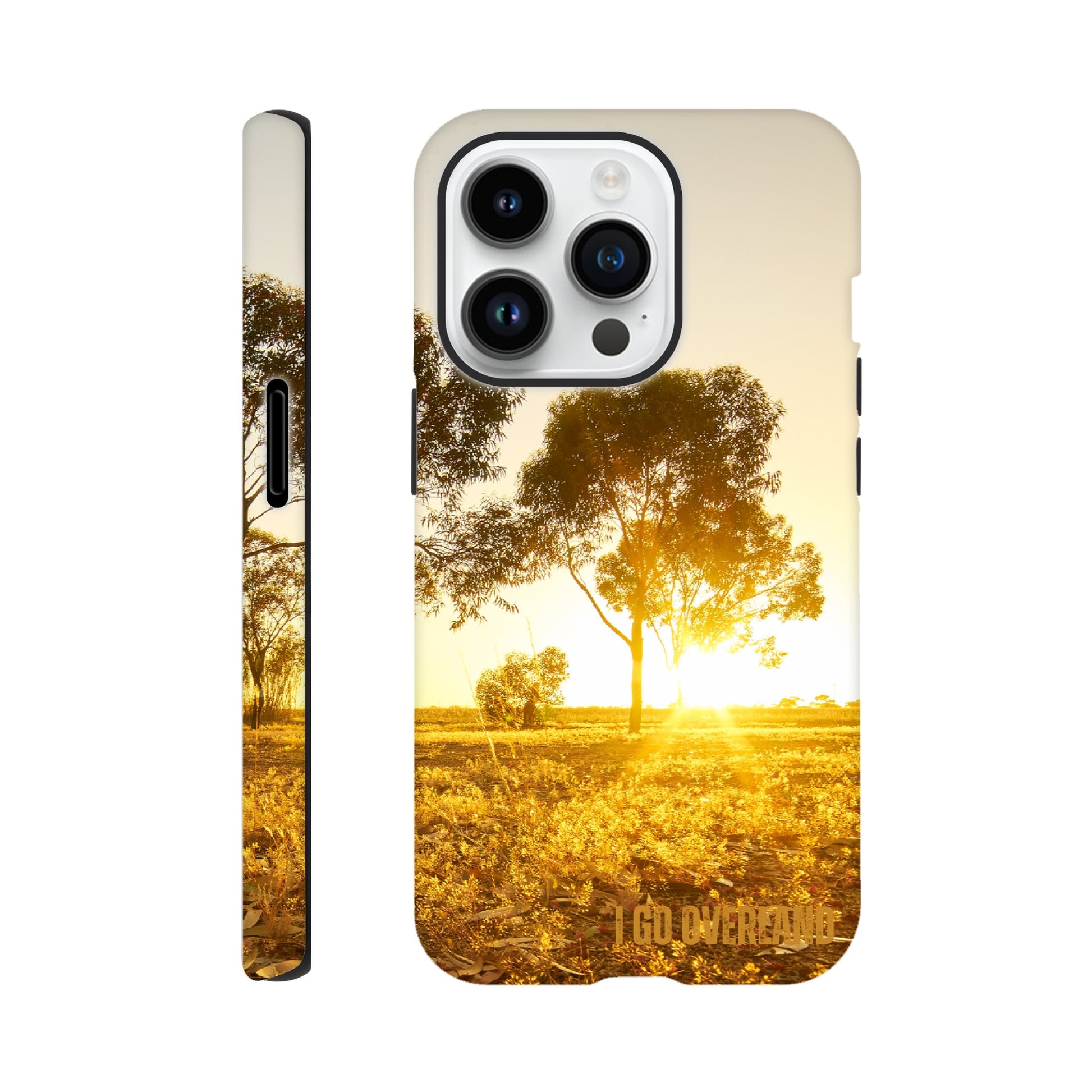 Adventure Phone Cases iPhone Aussie Outback Sunset from I Go Overland Store