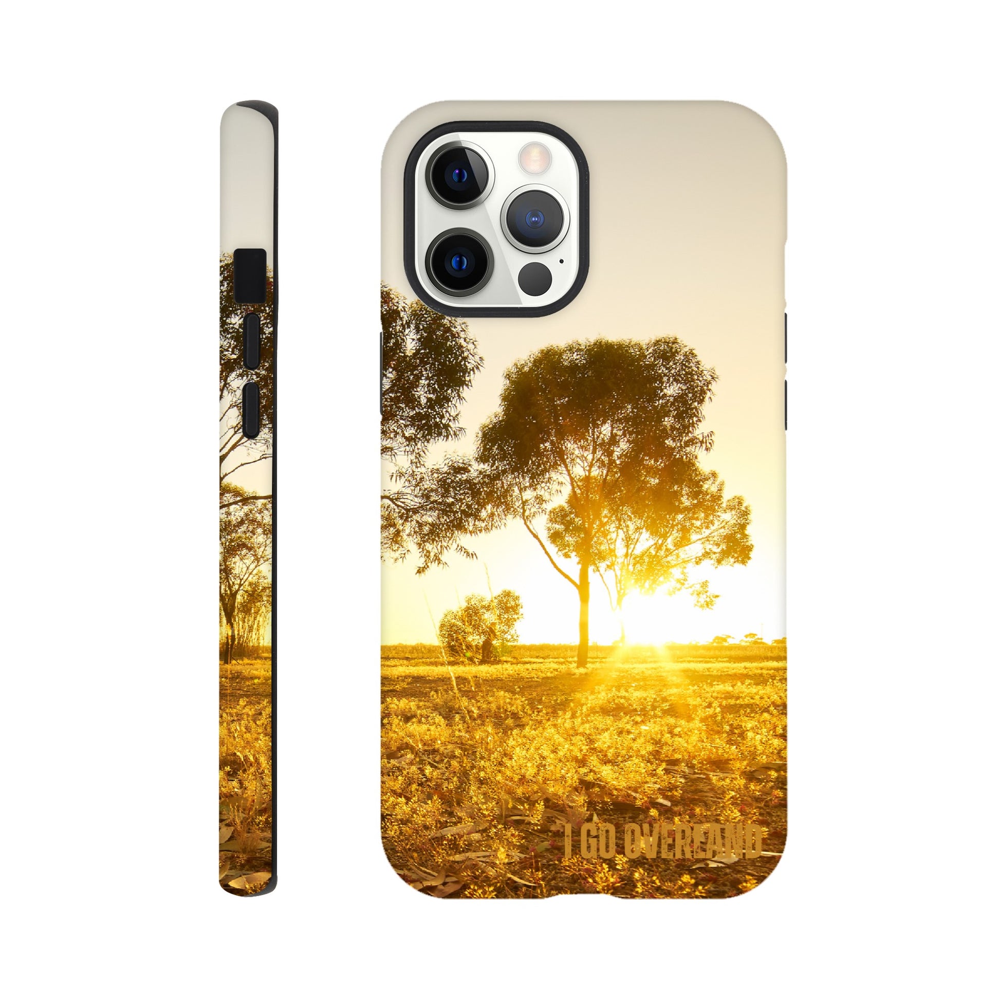 Adventure Phone Cases iPhone Aussie Outback Sunset from I Go Overland Store