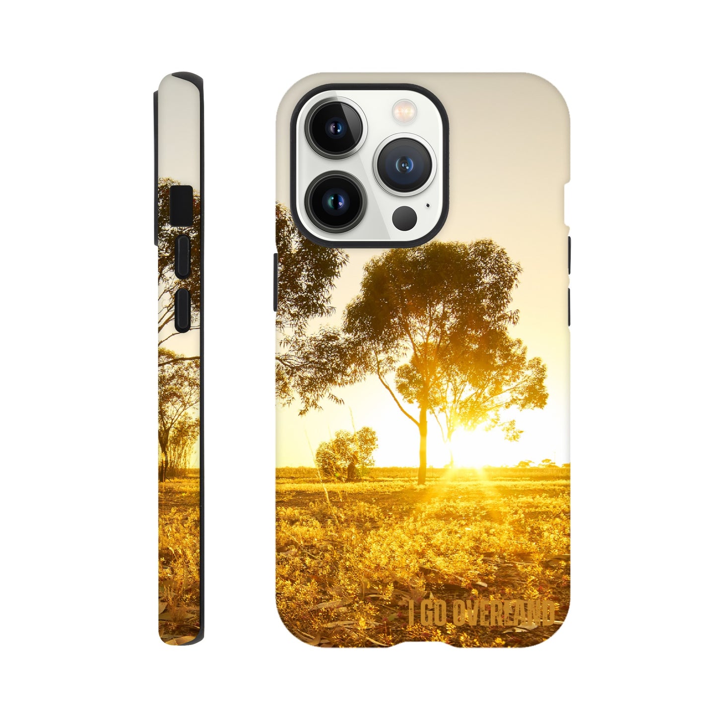 Adventure Phone Cases iPhone Aussie Outback Sunset from I Go Overland Store