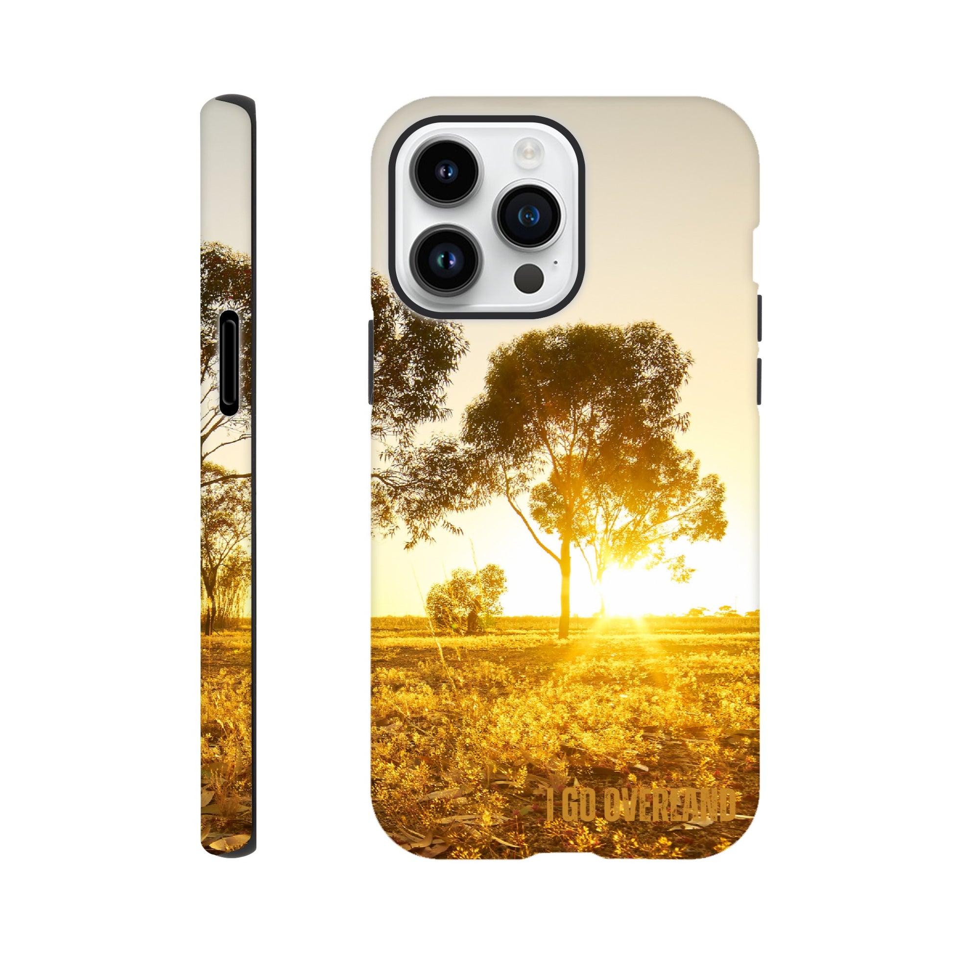 Adventure Phone Cases iPhone Aussie Outback Sunset from I Go Overland Store