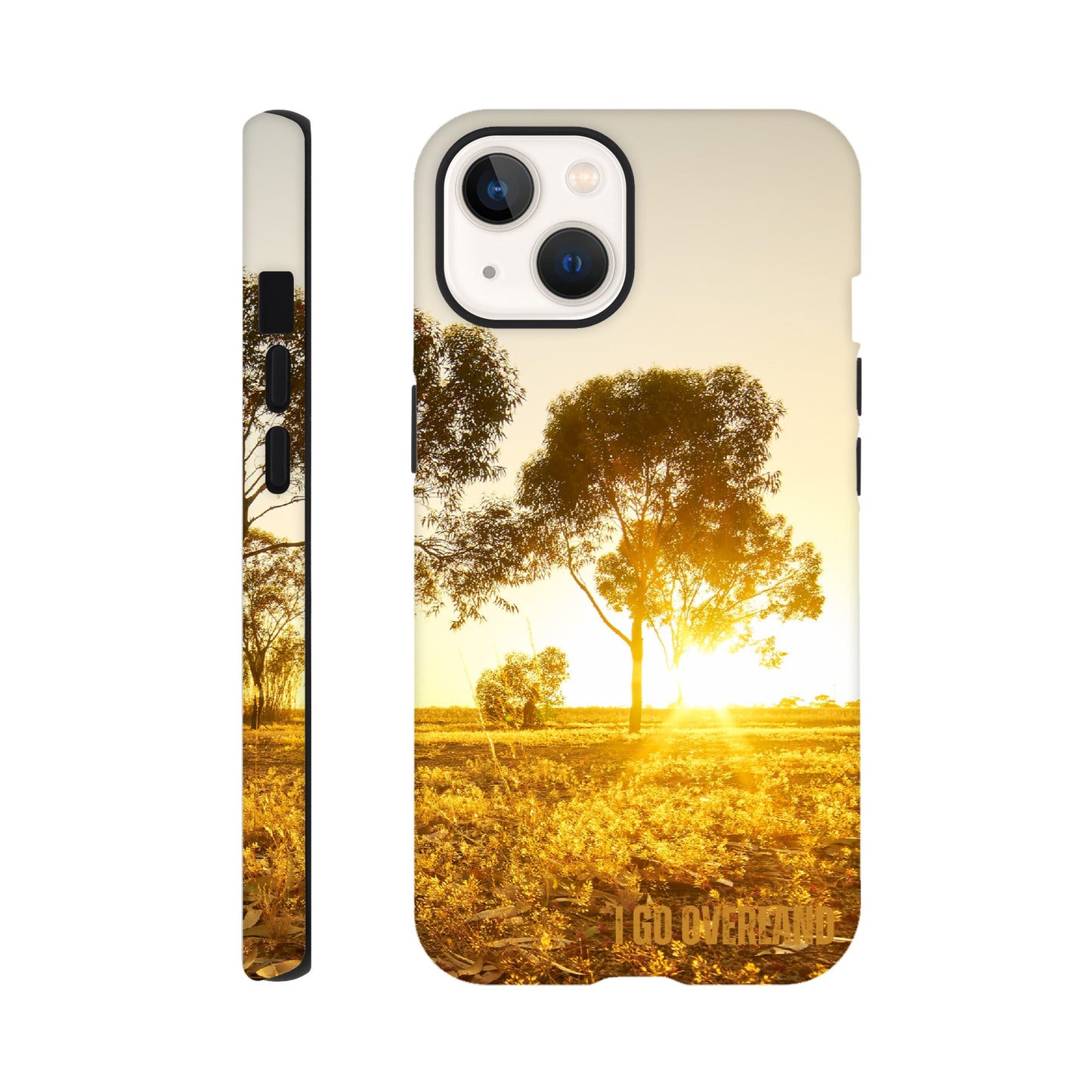 Adventure Phone Cases iPhone Aussie Outback Sunset from I Go Overland Store