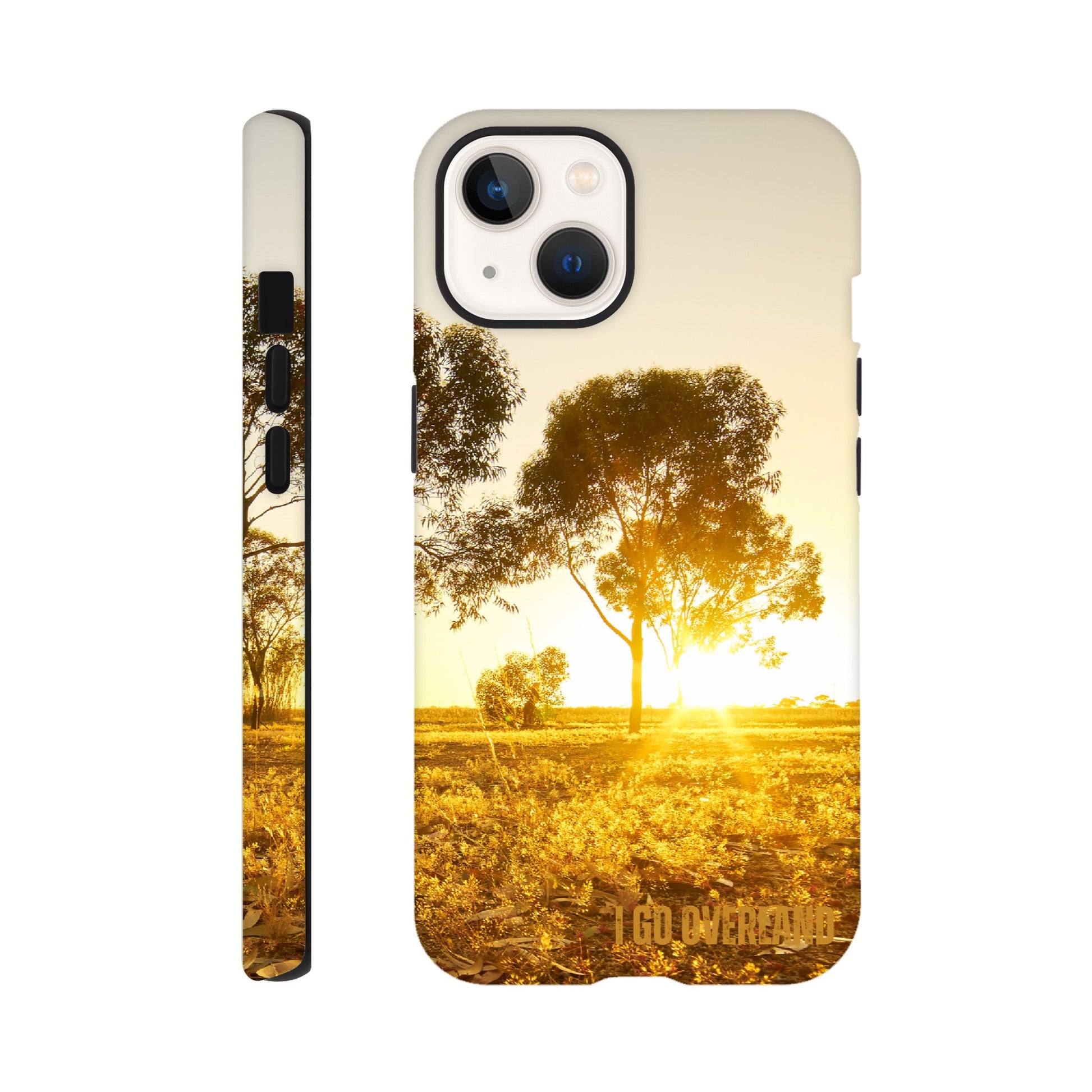 Adventure Phone Cases iPhone Aussie Outback Sunset from I Go Overland Store