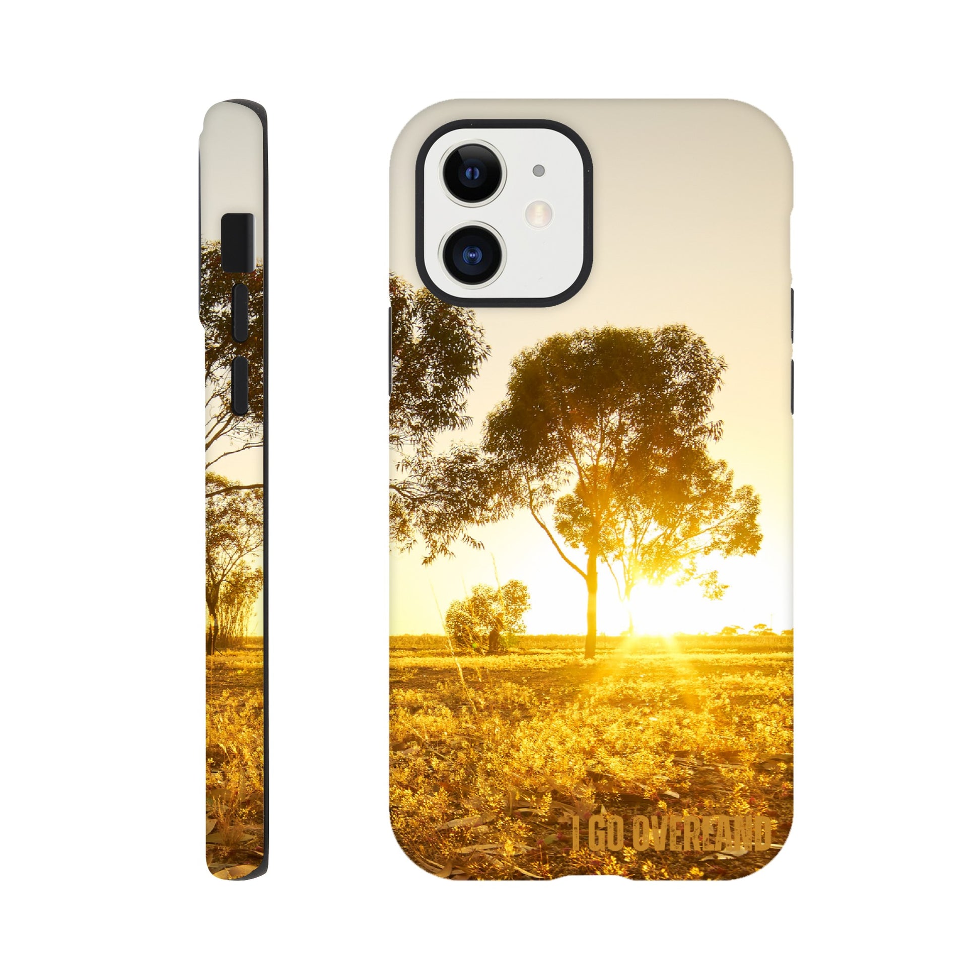 Adventure Phone Cases iPhone Aussie Outback Sunset from I Go Overland Store