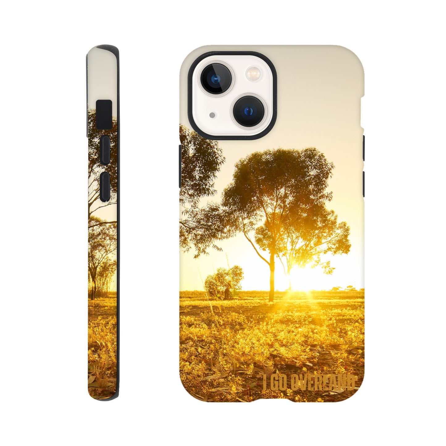 Adventure Phone Cases iPhone Aussie Outback Sunset from I Go Overland Store