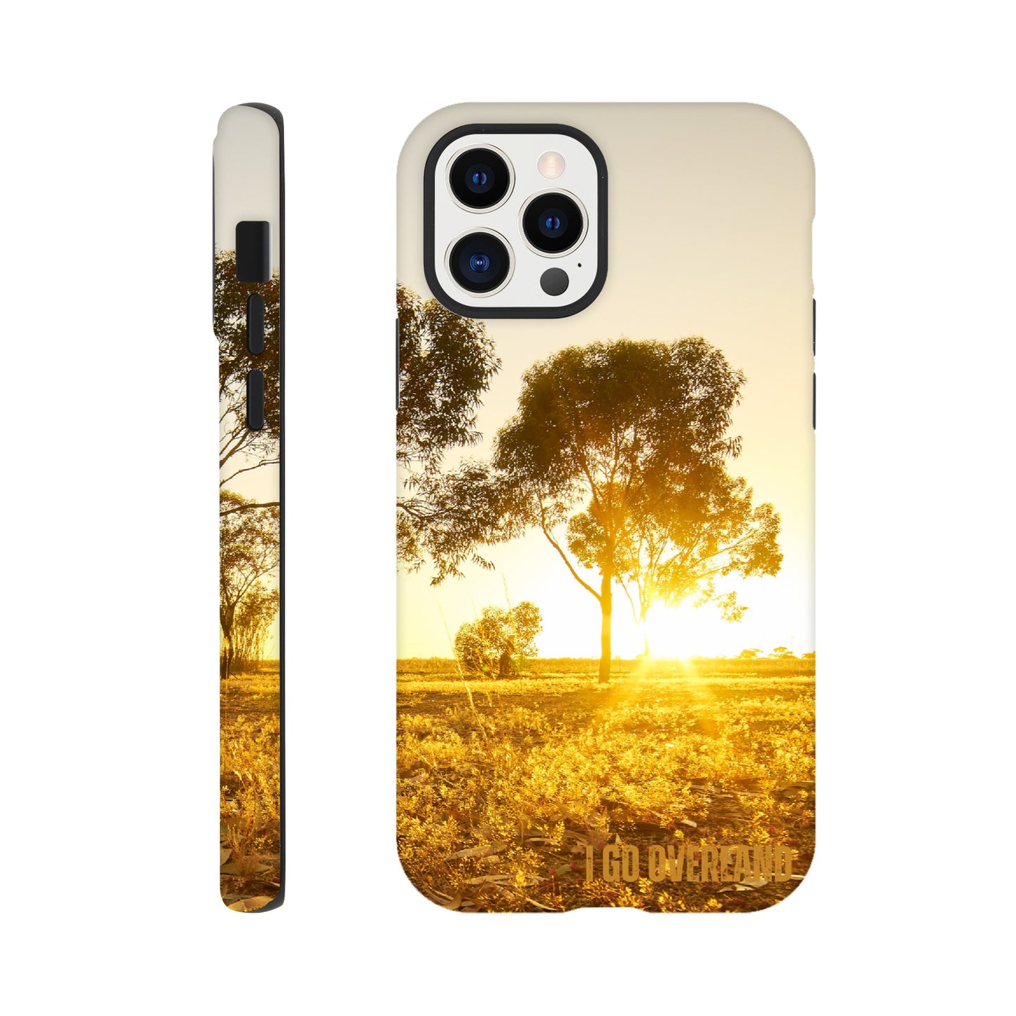 Adventure Phone Cases iPhone Aussie Outback Sunset from I Go Overland Store