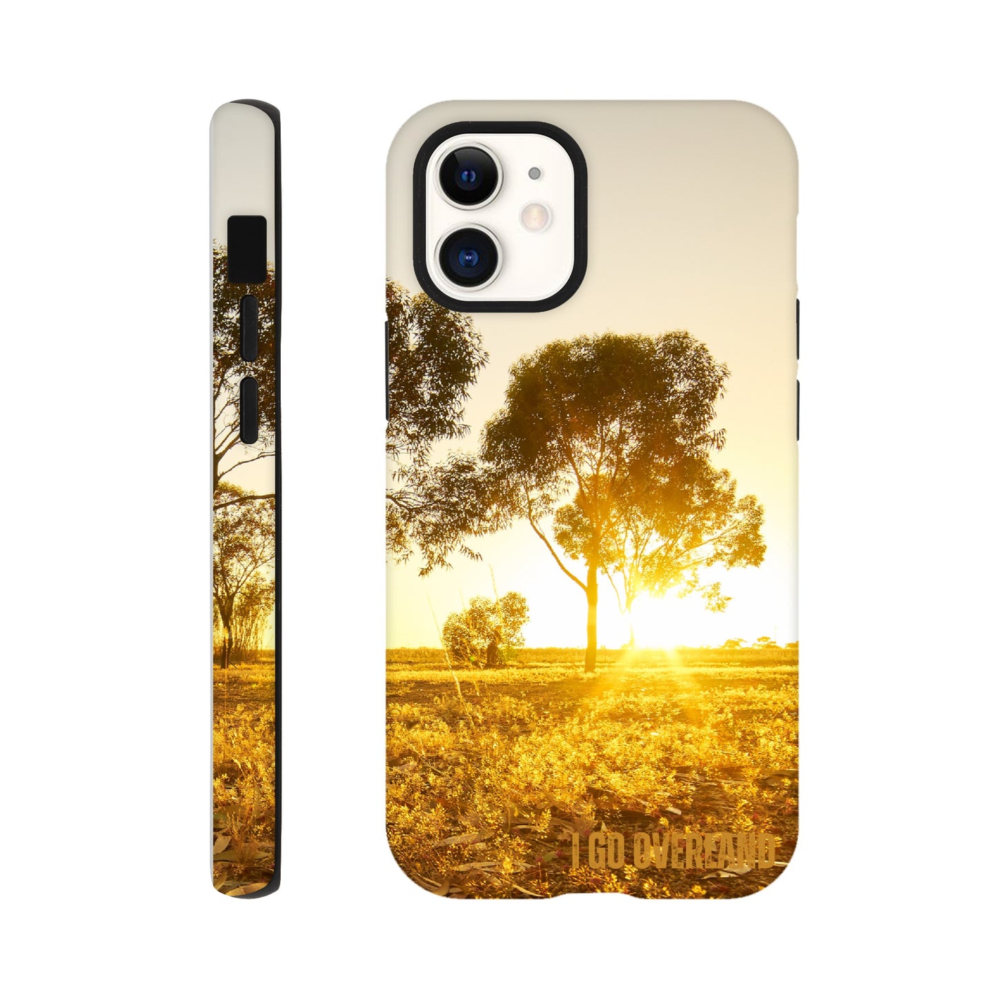 Adventure Phone Cases iPhone Aussie Outback Sunset from I Go Overland Store