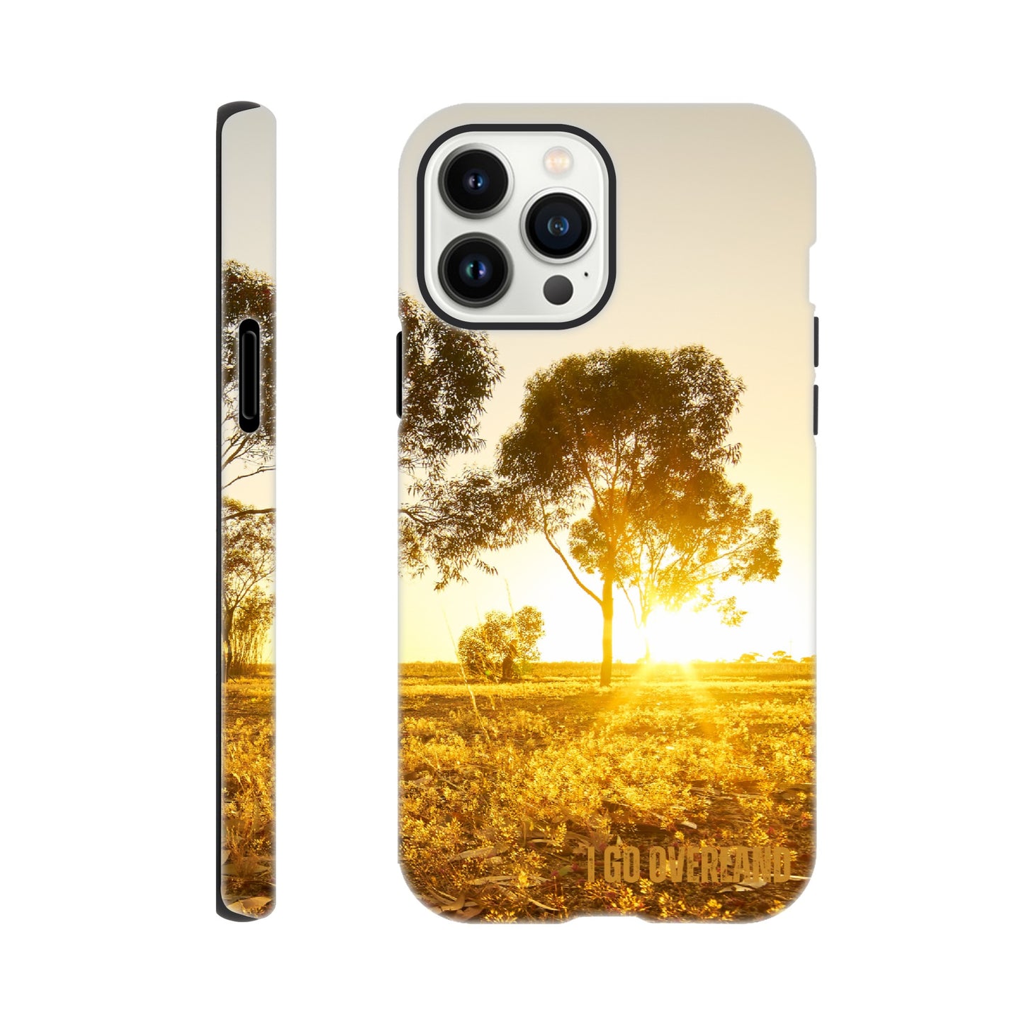 Adventure Phone Cases iPhone Aussie Outback Sunset from I Go Overland Store