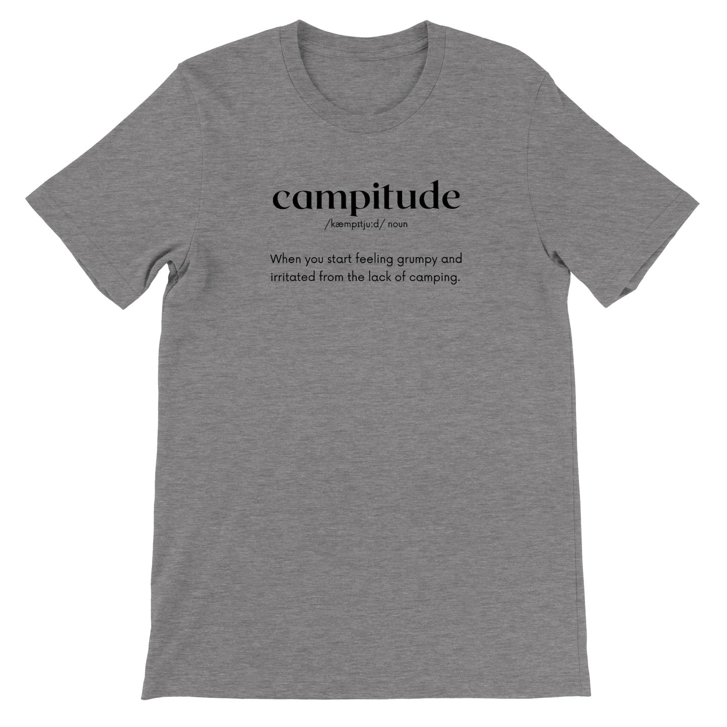 overland clothing tshirt campitude mockup gray heather