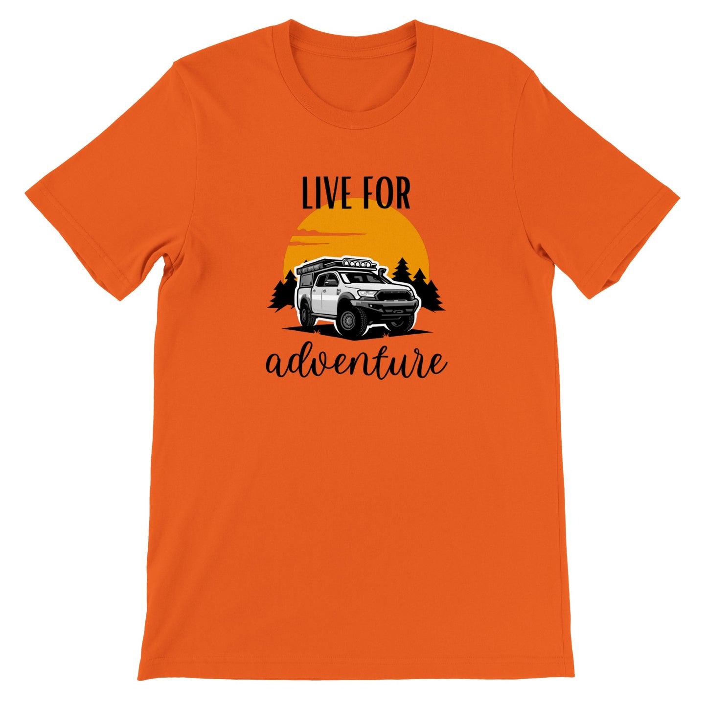 LIVE FOR ADVENTURE 4X4 T-SHIRT