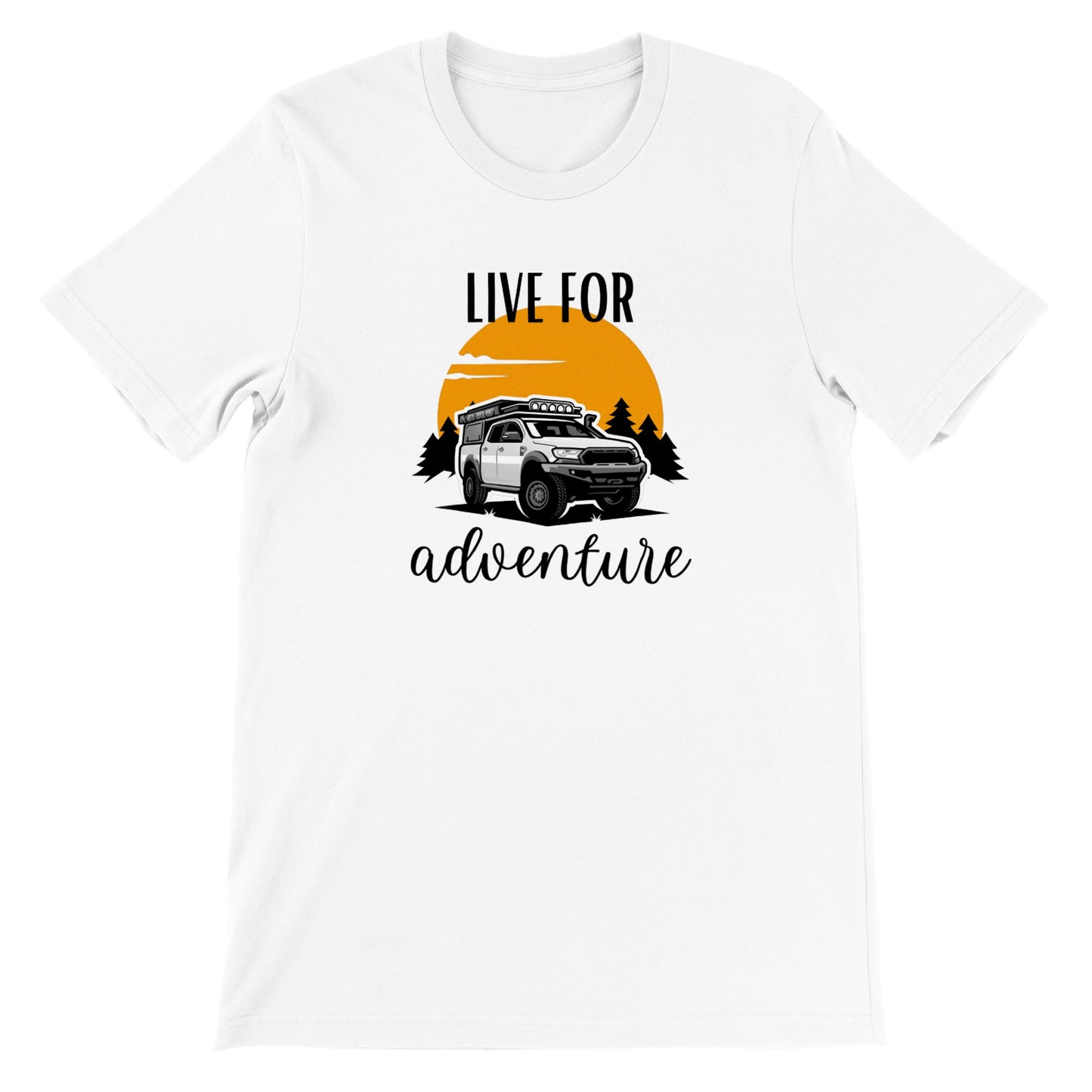 LIVE FOR ADVENTURE 4X4 T-SHIRT