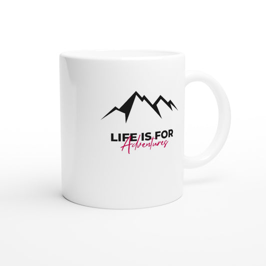 LIFE IS FOR ADVENTURES MUG